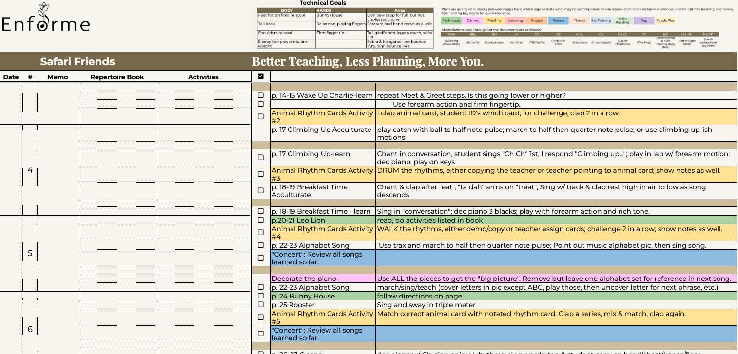 Simply Piano Safari - Friends - Image 3